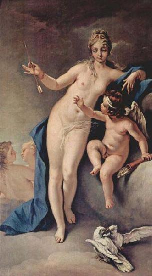 Sebastiano Ricci Venus und Amor Germany oil painting art